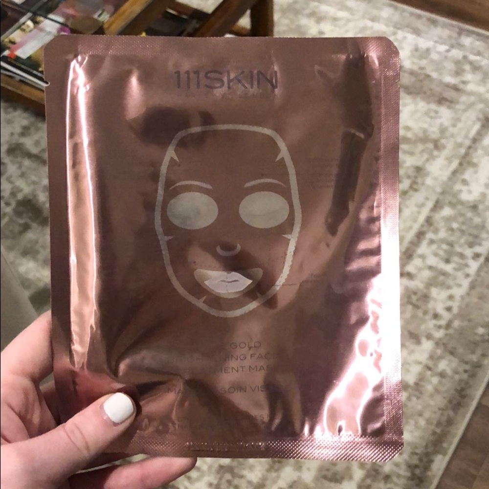 111skin rose gold sheet mask